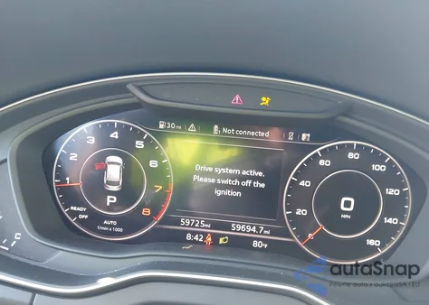 2020 Audi Q5 Prestige 45 Tfsi Quattro S Tronic from USA, damaged, VIN WA1CNAFY5L2015789